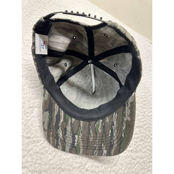 Vintage Camo Hat One Size Made in USA - Picture 3 of 6